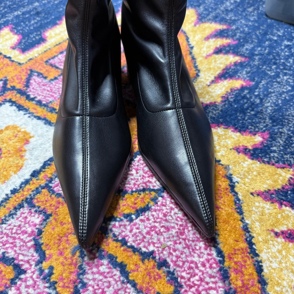 Anine Bing Black Hilda Flat Boot sz 36 - Picture 5 of 11